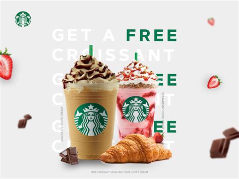 Advertisement Starbucks. by Izabela Tomala on Dribbble