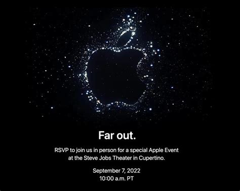 Apple confirms 'Far out' product launch event for September 7: Digital ...