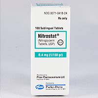 NITROSTAT Prescription & Dosage Information - MPR