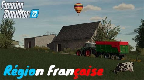 Région Française v1.2 FS22 - Farming Simulator 22 Mod | FS22 mod