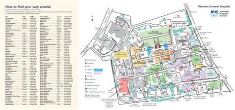 Western General Hospital Edinburgh Map