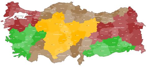 Map Of Turkish Provinces Download Scientific Diagram - vrogue.co