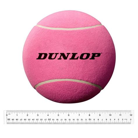 Dunlop 9 Inch Jumbo Tennis Ball Pink | Tennis ball, Tennis, Ball