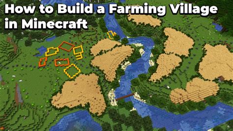 How to build an AWESOME Farming Village in Minecraft 1.15 Survival WORLD DOWNLOAD - YouTube