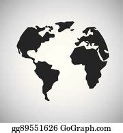 900+ Over World Map Illustration Cartoon | Royalty Free - GoGraph