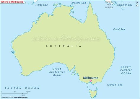 Where is Melbourne, Australia? | Where is Melbourne Located on the Map