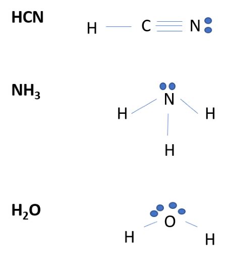 The number of nonbonding electrons exceeds the number of bonding ...