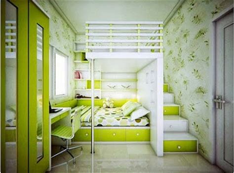 Green Bedroom Ideas in Small Home ~ Small Bedroom