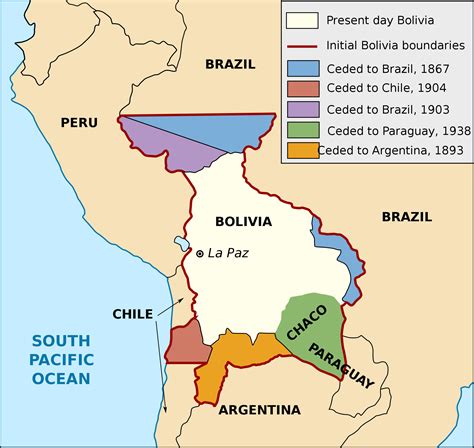 Map Of Peru And Bolivia Border