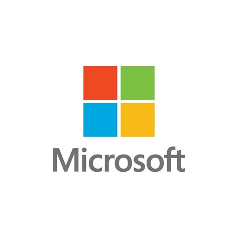 Microsoft logo editorial vector 18911617 Vector Art at Vecteezy