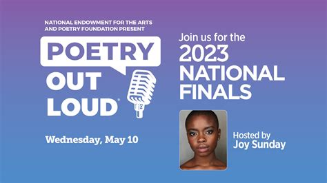 2023 National Poetry Out Loud Competition | State Foundation on Culture and the Arts