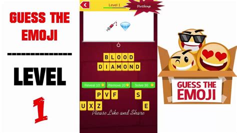 Guess The Emoji Level 1 - All Answers - Walkthrough ( By GMonks ...