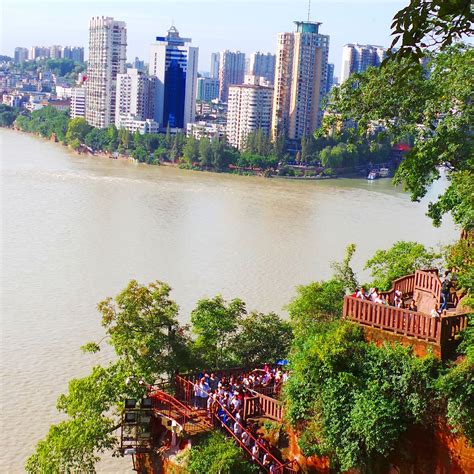 Queuing for the Leshan Giant Buddha in China. #minriver #daduriver #Leshan #Buddha #countryside ...