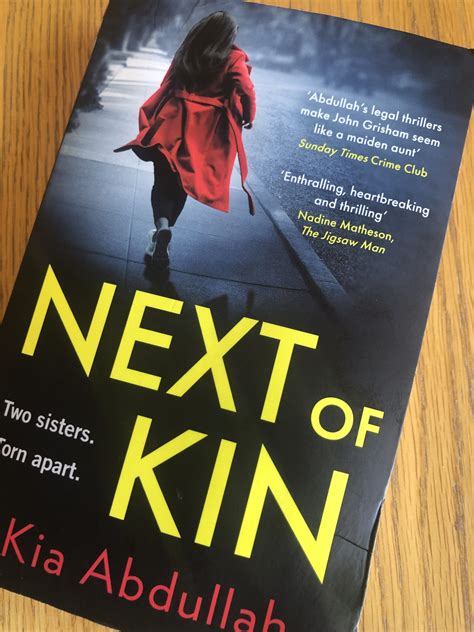 Next of Kin by Kia Abdullah - Mum of Three World | Next of kin ...