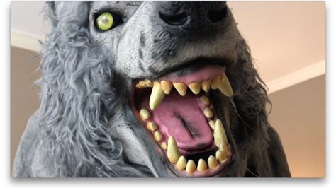 Home Accents 9.5ft Animated Immortal Werewolf Animatronic ...