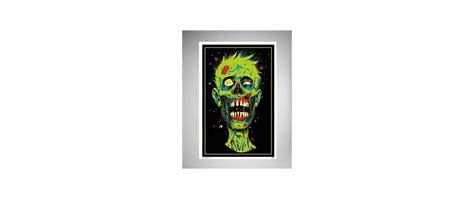 Zombie Blacklight Poster — ZombieGift.com