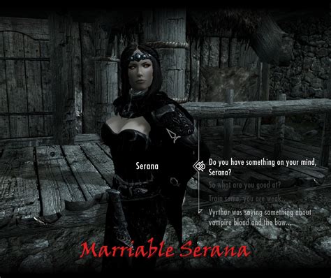 Marriable Serana at Skyrim Nexus - Mods and Community