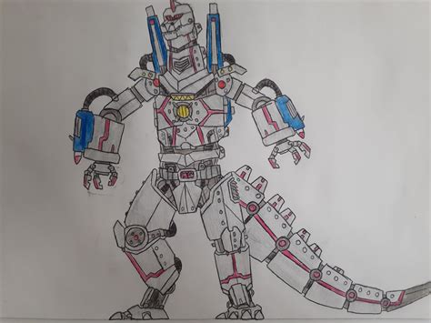 This is my own mechagodzilla design : r/GODZILLA