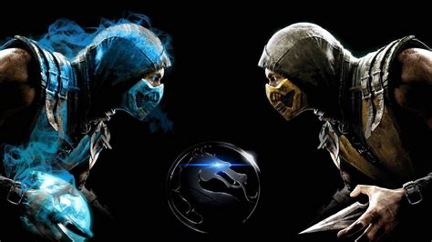 Download Mortal Kombat 11 Sub-zero Vs Scorpion Wallpaper | Wallpapers.com