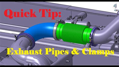 Quick Tip - Exhaust Pipes and Clamps - YouTube