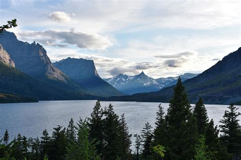 Saint Mary Lake at Sunset Photograph by Stevie Heitzman - Fine Art America