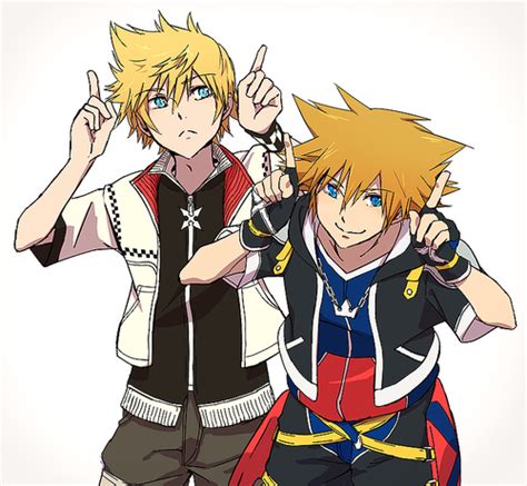 Sora and Roxas - roxas and sora Photo (32352215) - Fanpop