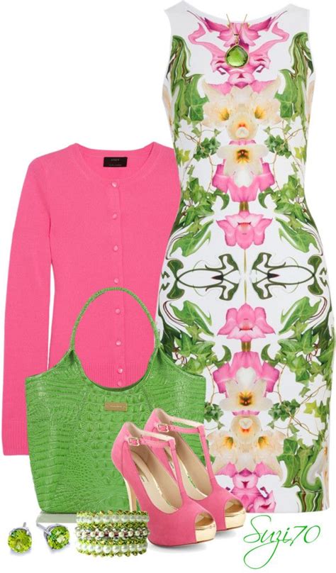 Pink and Green all day long! | Fashion, Style, Brunch outfit