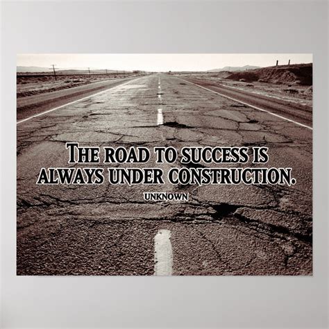 Road To Success Poster | Zazzle