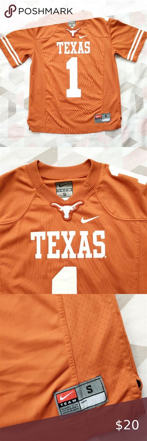 Nike Texas Longhorns #1 Legend Football Jersey S | Legends football, Football jerseys, Texas ...