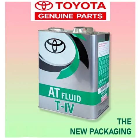 Toyota Automatic Transmission Fluid (ATF) Type T-IV 4 Liters | Jumia ...