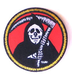 Grim Reaper Patch - Military Patches & Pins