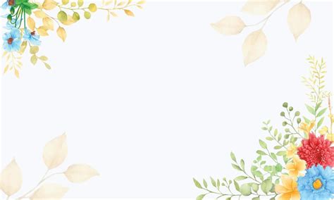 Elegant watercolor floral background 3360697 Vector Art at Vecteezy