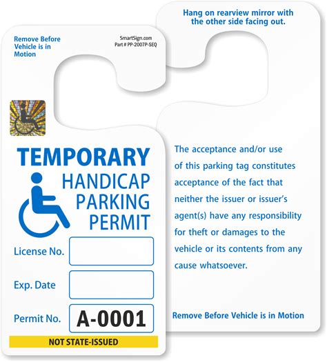 Handicap Parking Permits