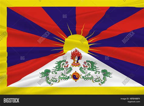 Flag Tibet Autonomous Image & Photo (Free Trial) | Bigstock