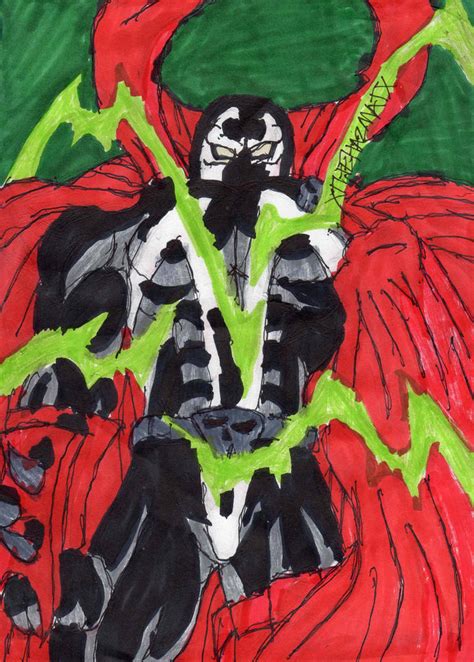 Spawn with Lightning yet Again by ChahlesXavier on DeviantArt