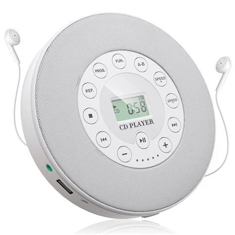 Buy WOKALON CD Player Portable with Radio, Small Personal Portable CD ...