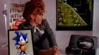 1991 Sonic The Hedgehog Commercial With Larry Cedar - Game Crossovers ...