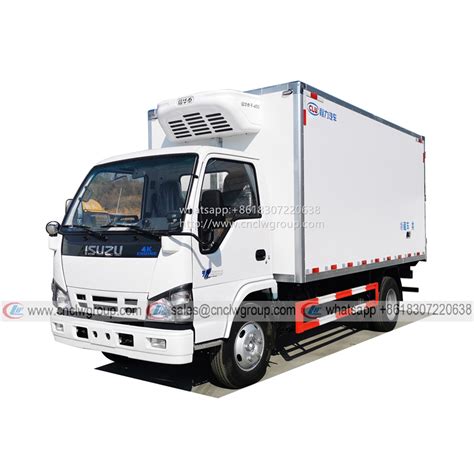 ISUZU 600P 14 feet refrigerated truck brand new reefer van freezer box truck lorry for sale