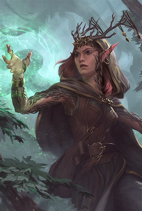 Druid D&D Character Dump | Fantasy character design, Character art, Elf druid