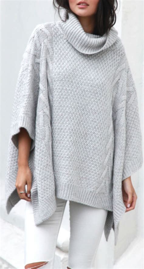 Cable knit poncho | Cable knit poncho, Knitted poncho, Fashion