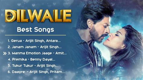 Dilwale ️ Movie All Best Songs | Shahrukh Khan & Kajol , varun dhawan ...