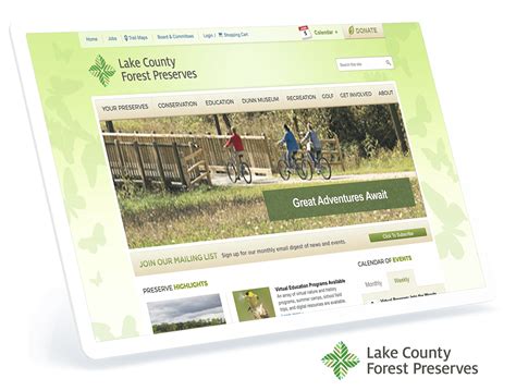 Forest Preserve Web and Application Development on idev | Lake County ...