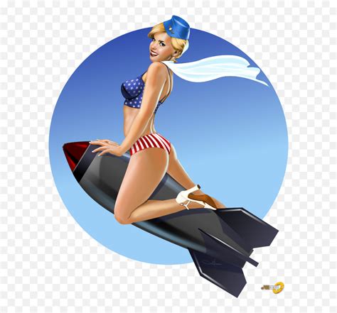 Download Pin - Up Pinup Model Png Image With No Background Ww2 Bomber Nose Art Png,Pin Up Png ...