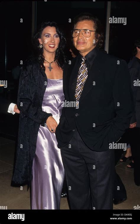 ENGELBERT HUMPERDINCK with daughter Louise Humpercinck.Friends cast honored 1997.(Credit Image ...