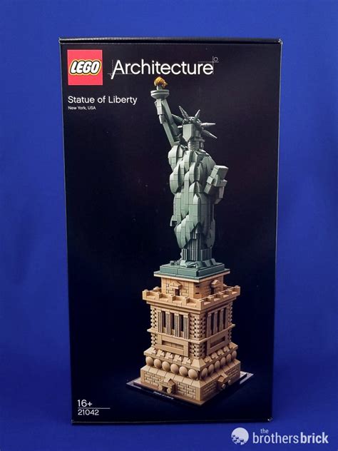 LEGO Architecture 21042 Statue of Liberty [Review] | The Brothers Brick ...