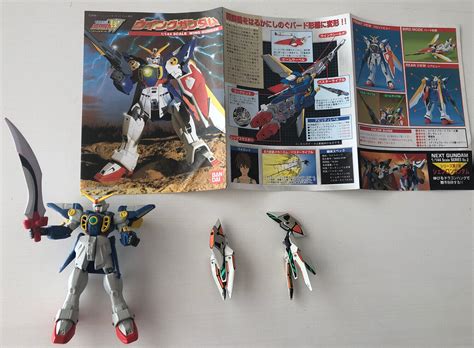 Bandai Mobile Suit Gundam Wing action figure toy lot GUNS Model Kit instructions | eBay