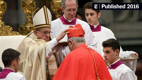 Pope Francis, Inducting 17 Cardinals, Criticizes Polarization Over Race ...