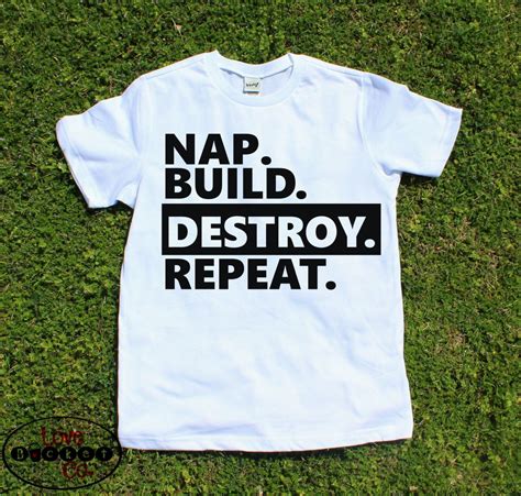 Funny toddler shirt, toddler tee, kids shirt, boys shirt, Nap build ...