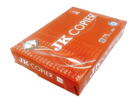 A4 J K COPIER PAPER - 75 GSM, For Printing at Rs 270/ream in Mumbai | ID: 2851753555248