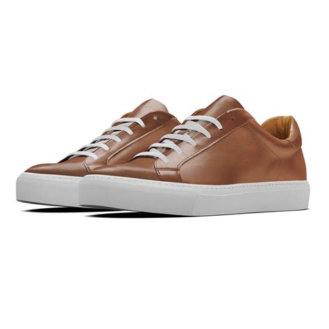 Brown leather Sneakers